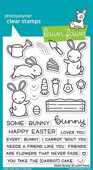 Lawn Fawn - Some Bunny - Clear Stamps 4x6