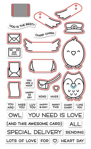 Lawn Fawn - Special Delivery - Stanzen