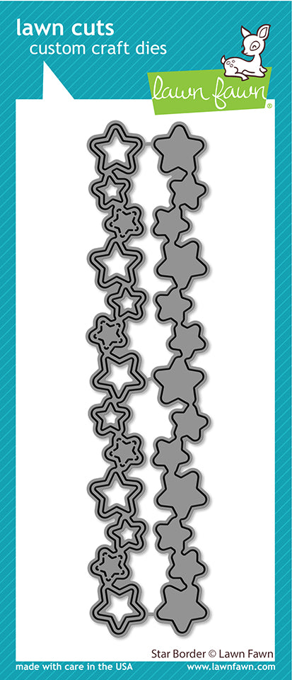 Lawn Fawn - Star border - Stand alone Stanzschablone