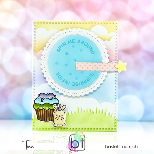 Lawn Fawn - Stitched Scalloped Circle Frames - Stanzen