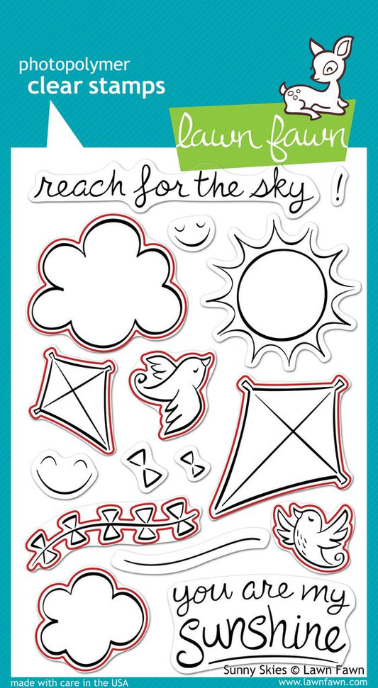Lawn Fawn - Sunny Skies - Stanze