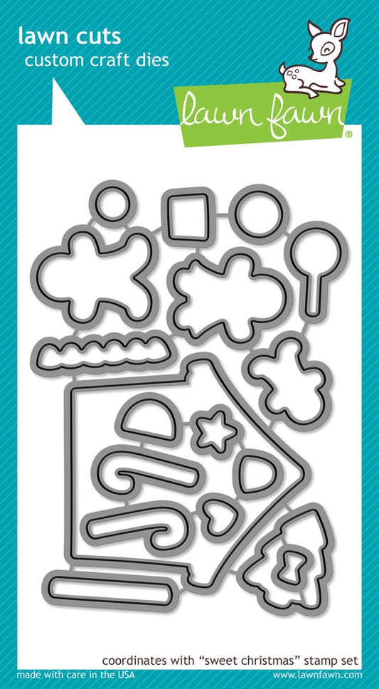 Lawn Fawn - Sweet Christmas - Stanzen