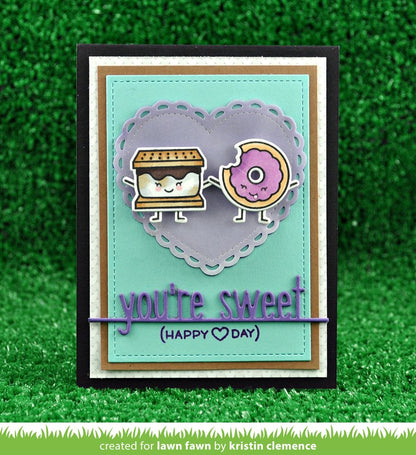 Lawn Fawn - Sweet Friends - Clear Stamps 4x6