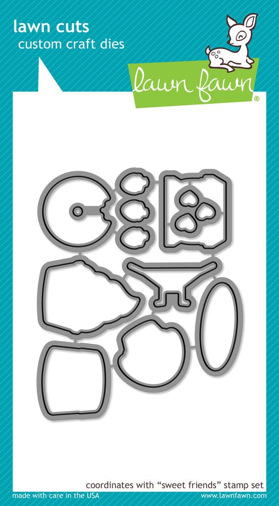 Lawn Fawn - Sweet Friends - Stanze
