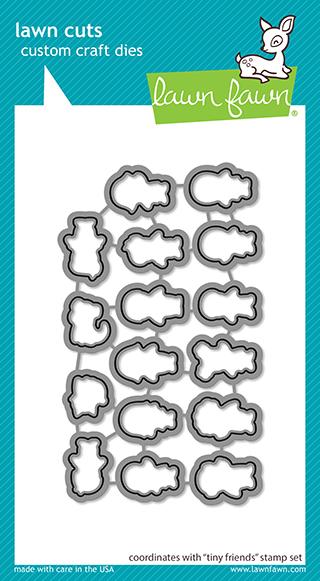 Lawn Fawn - Tiny Friends - Stanze