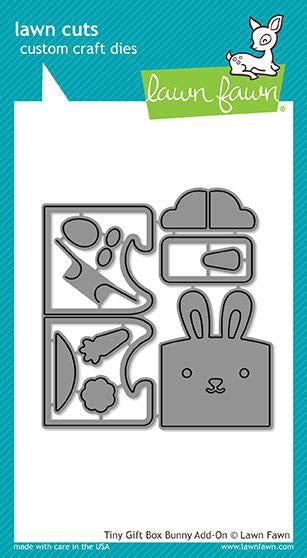 Lawn Fawn - Tiny Gift Box Bunny Add-On - Stanze