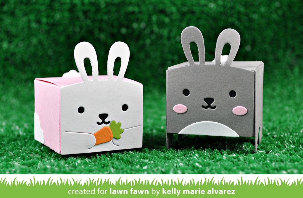 Lawn Fawn - Tiny Gift Box Bunny Add-On - Stanze