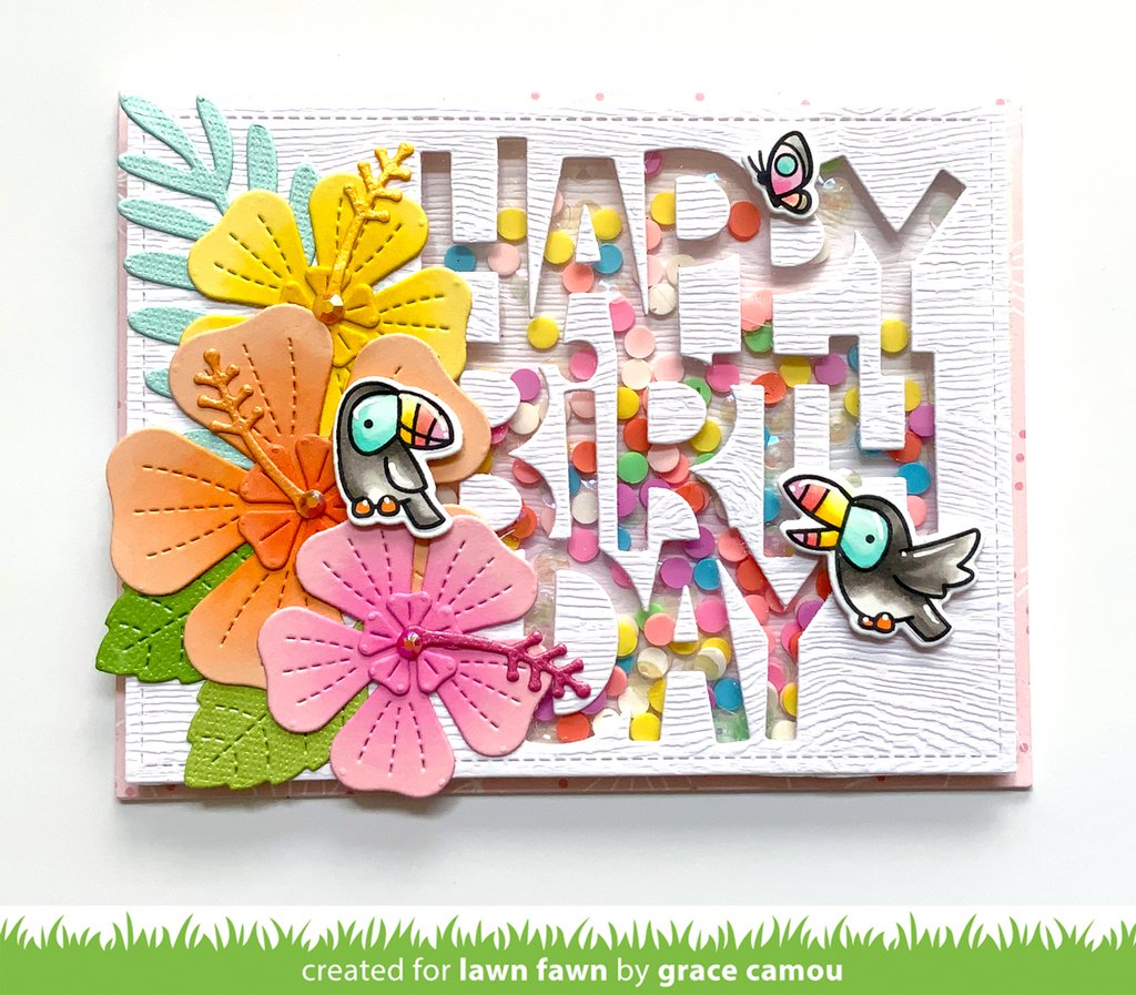 Lawn Fawn - Toucan Do It - Clear Stamps 4x6