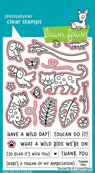 Lawn Fawn - Toucan Do It - Stanzen
