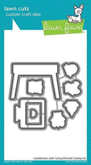 Lawn Fawn - Virtual Friends - Stanze