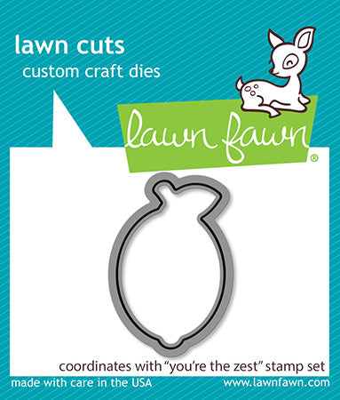 Lawn Fawn - You're the zest - Stanzen