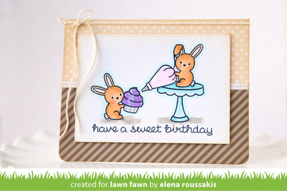 Lawn Fawn - Stempelset 4x6" - Baked With Love