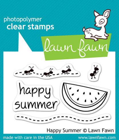 Happy summer stempel