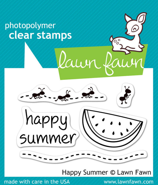 Happy summer stempel