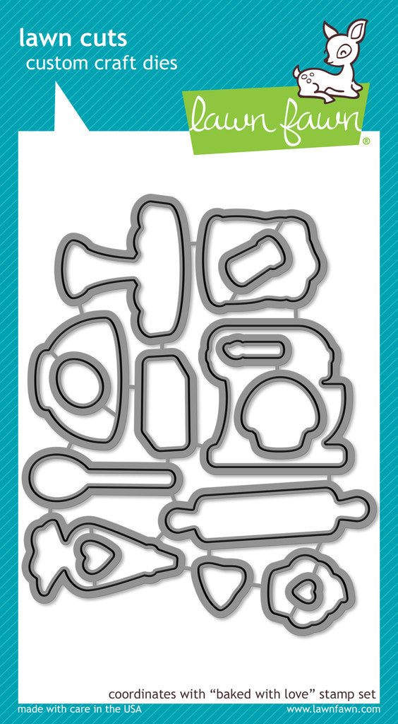 Lawn Fawn - Lawn Cuts - Baked With Love