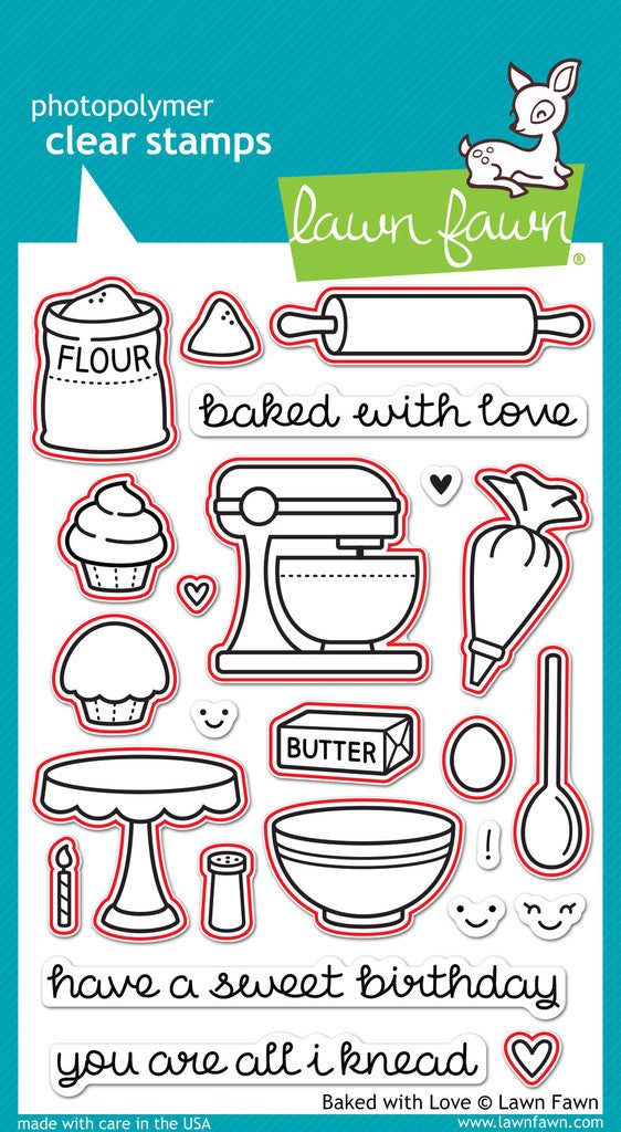 Lawn Fawn - Lawn Cuts - Baked With Love