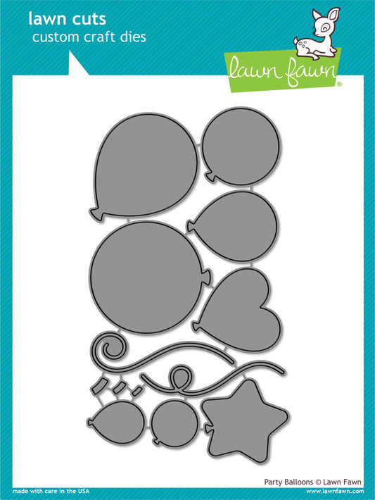 Lawn Fawn - Lawn Cuts - Party Balloons