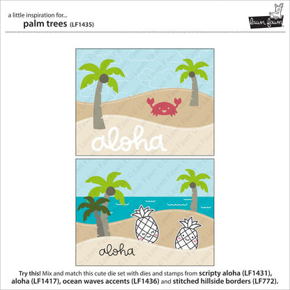 Lawn Fawn - Palm Trees - Stanze