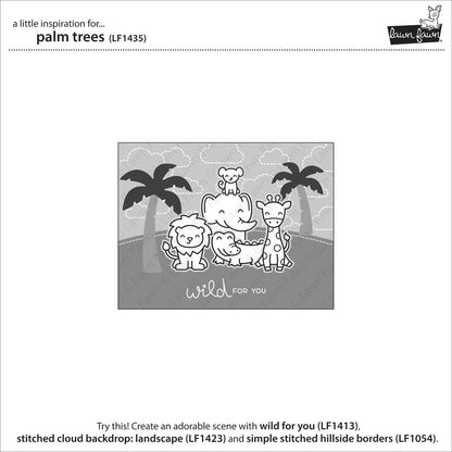 Lawn Fawn - Palm Trees - Stanze