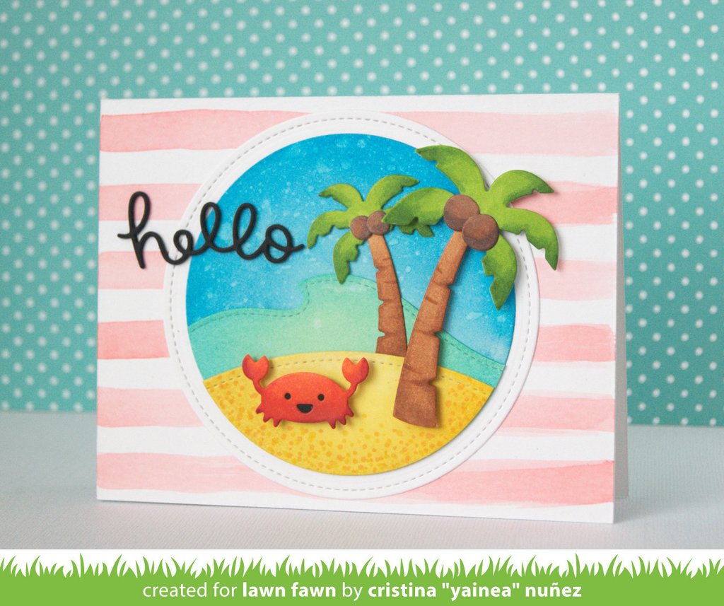 Lawn Fawn - Palm Trees - Stanze