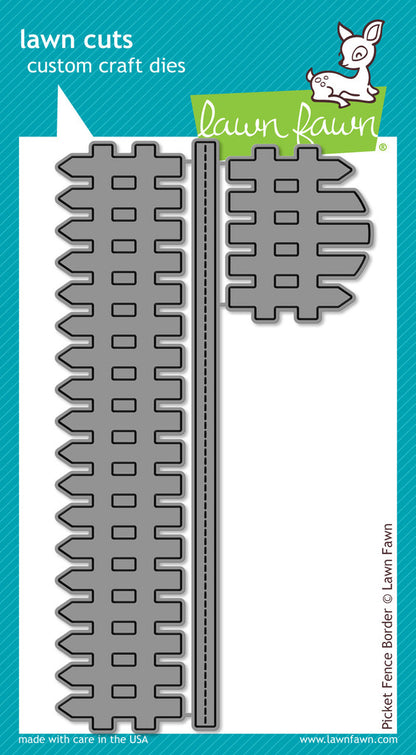 Lawn Fawn - Lawn Cuts - Picket Fence Border
