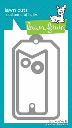 Lawn Fawn - Lawn Cuts - Tag, You`re It