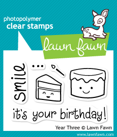 Stempel Year Three by Lawn Fawn