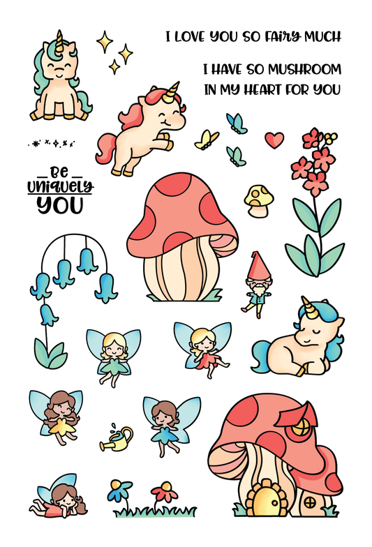 LDRS Creative - Clear Stamps - Pixie Pals