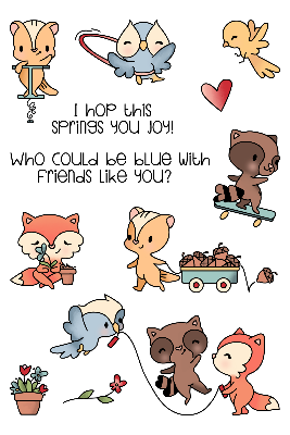 LDRS Creative - Friends Like You - Clear Stamps 4x6