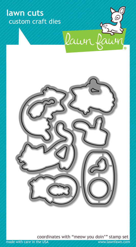 Lawn Fawn - Meow you doin - Stanzen