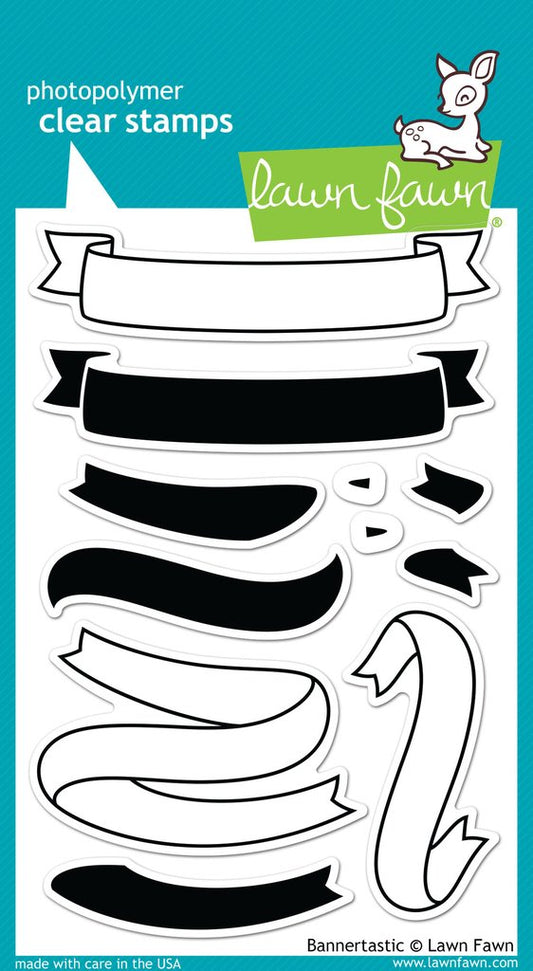 Lawn Fawn - Bannertastic - Clear Stamp 4x6