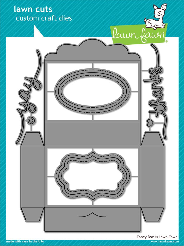 Lawn Fawn - Fancy Box - Stanze