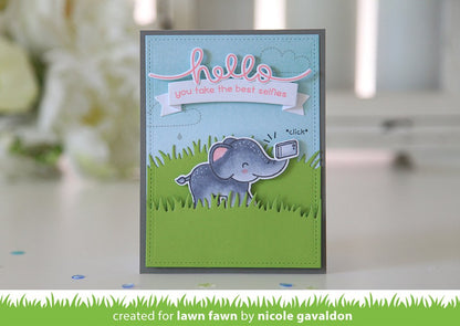 Lawn Fawn - Simple Grassy Hillsides - Stanze