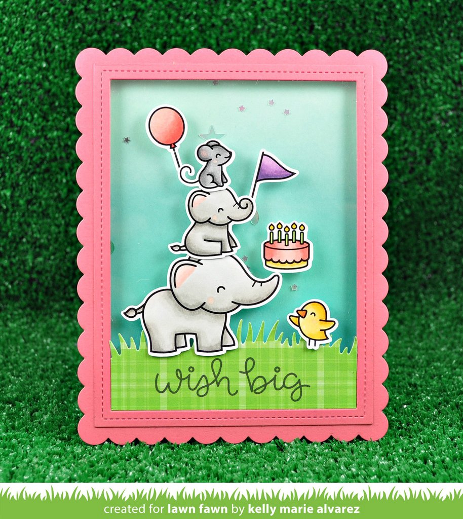 Lawn Fawn - Simple Grassy Hillsides - Stanze