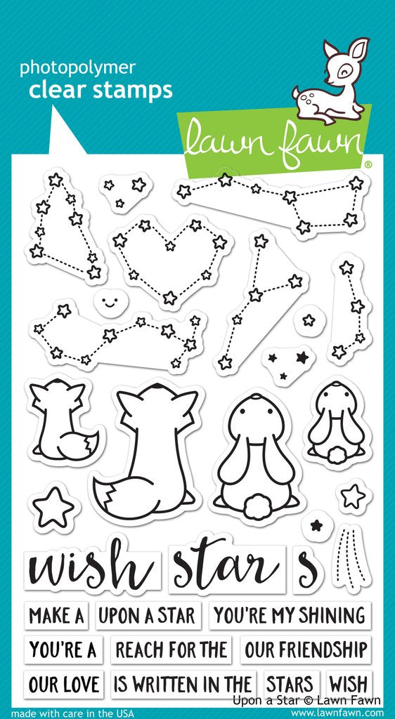 Lawn Fawn - Upon A Star - Clear Stamp 4x6