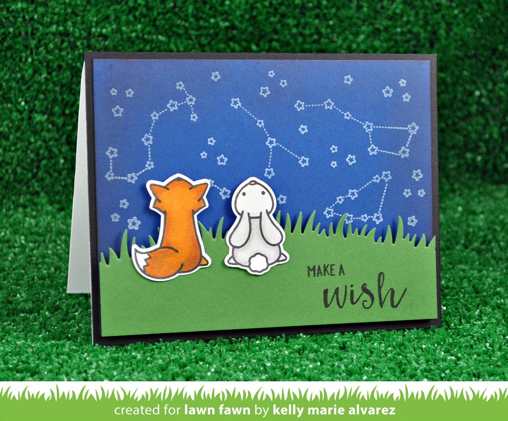 Lawn Fawn - Upon A Star - Clear Stamp 4x6