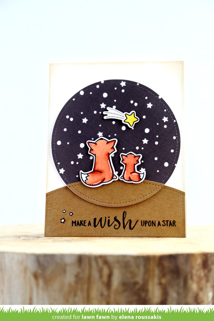 Lawn Fawn - Upon A Star - Clear Stamp 4x6