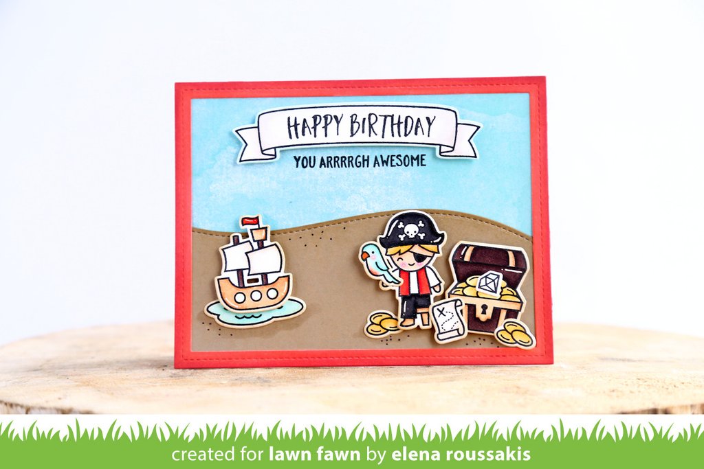  Matey - Clear Stamp 4x6