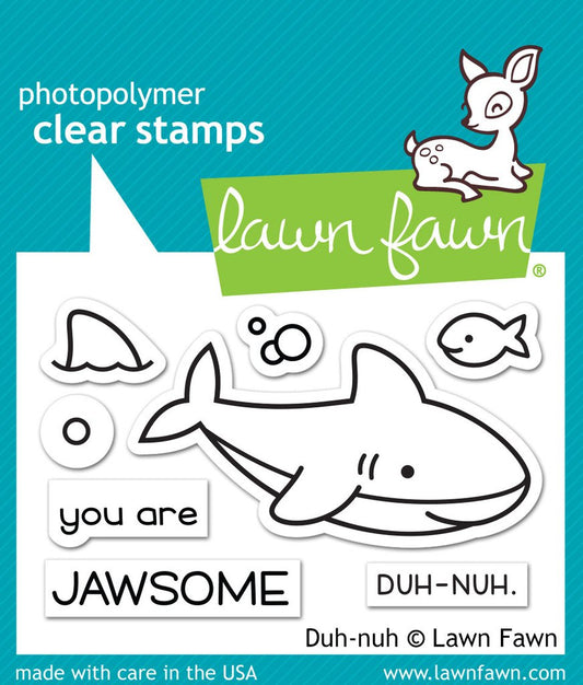 Lawn Fawn - Duh-Nuh - Clear Stamp 2x3