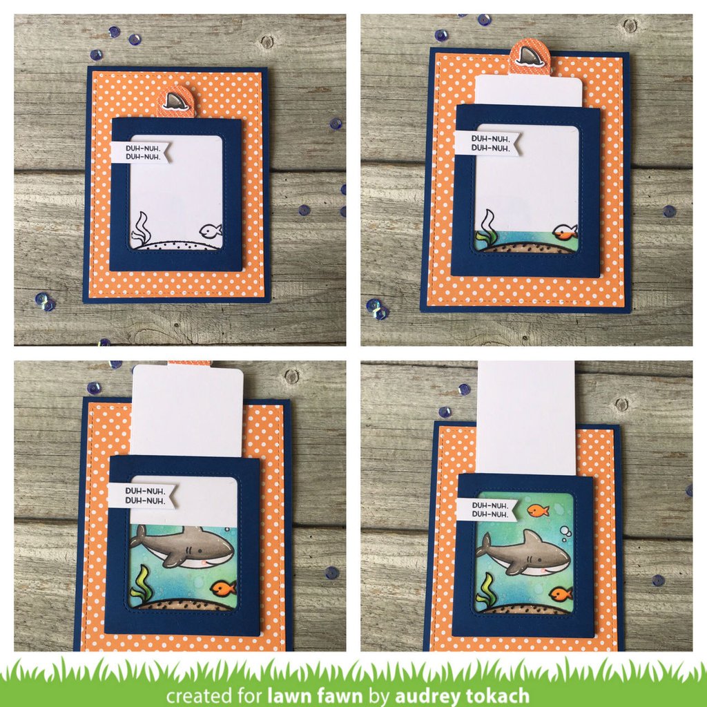 Lawn Fawn - Duh-Nuh - Clear Stamp 2x3