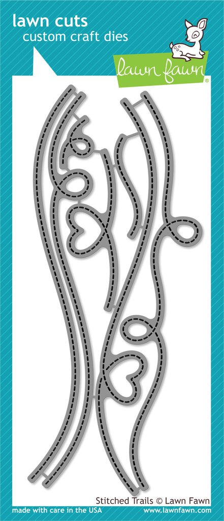 Lawn Fawn - Stitched Trails - Stanze