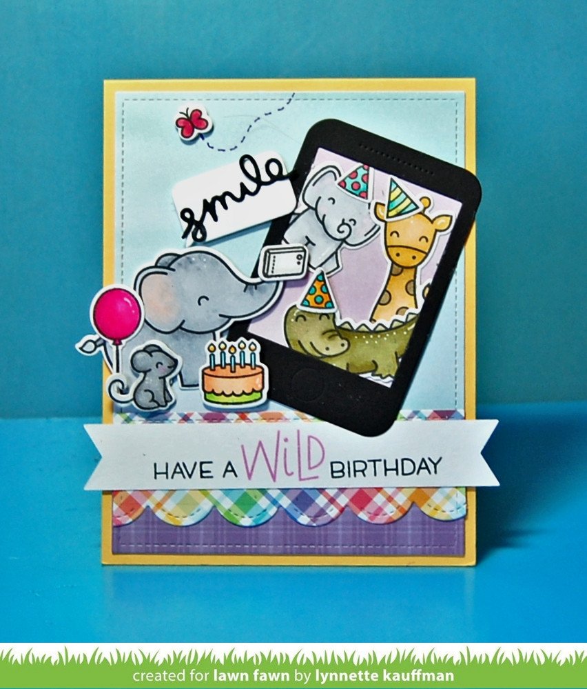 Lawn Fawn - Selfie Frames - Stanze