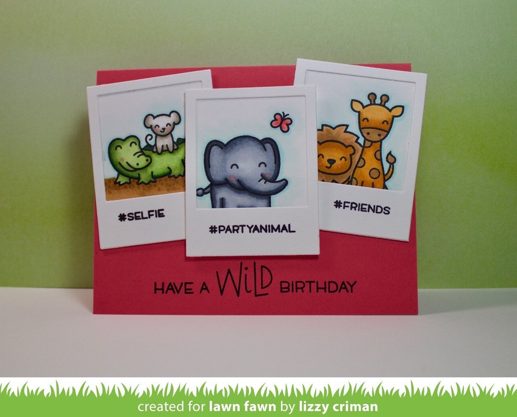 Lawn Fawn - Selfie Frames - Stanze