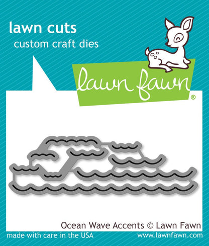 Lawn Fawn - Ocean Wave Accents - Stanze