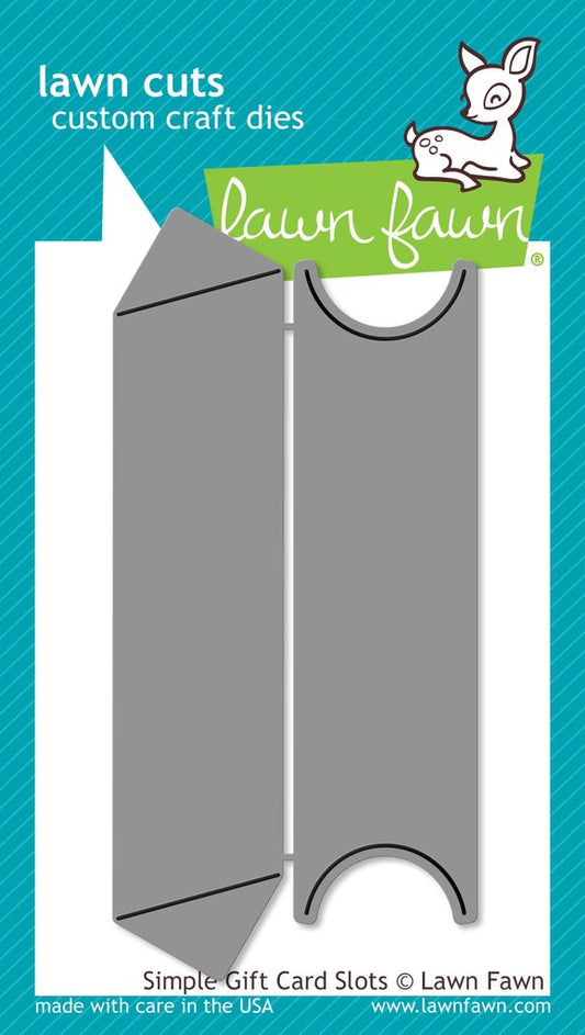 Lawn Fawn - Simple Gift Card Slots - Stanze