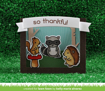 Lawn Fawn - Forest Feast - Clear Stamps 4x6