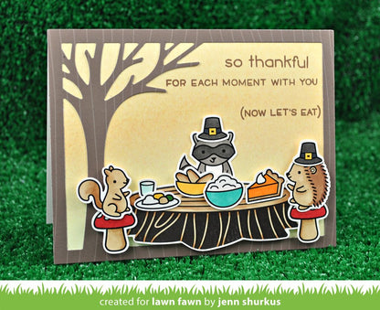 Lawn Fawn - Forest Feast - Clear Stamps 4x6