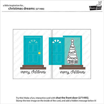 Lawn Fawn - Christmas Dreams - Clear Stamps 4x6