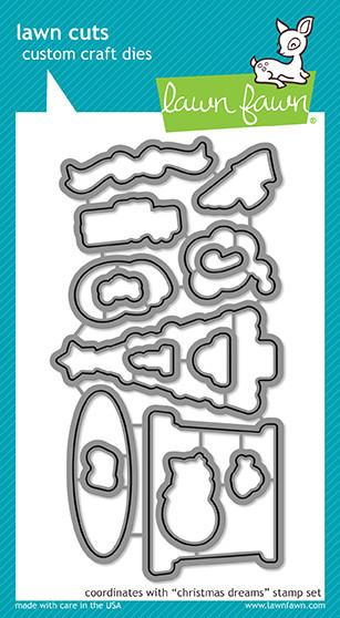 Lawn Fawn - Christmas Dreams - Stanze