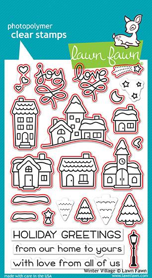 Lawn Fawn - Winter Village - Stanze